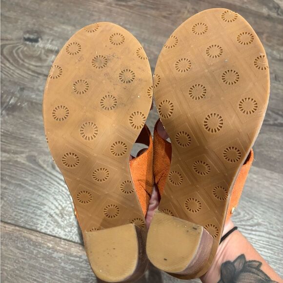 Ugg Celia chunky heel slip on shoes - Picture 6 of 8